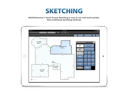 Sketching feature on MobileAssessor app