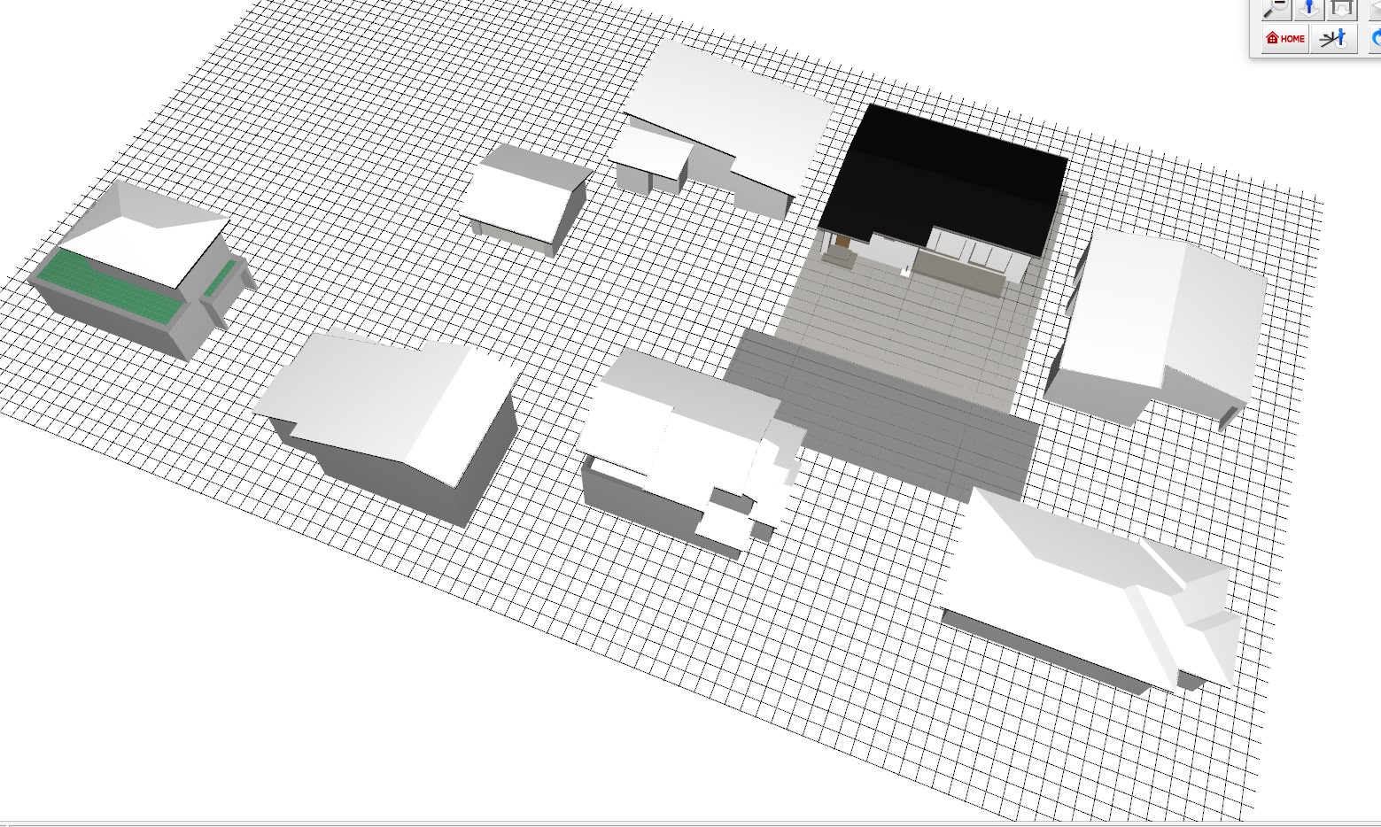 4.- Perspective monitor in CAD (ArchiTrend). Export in 3DS format from here