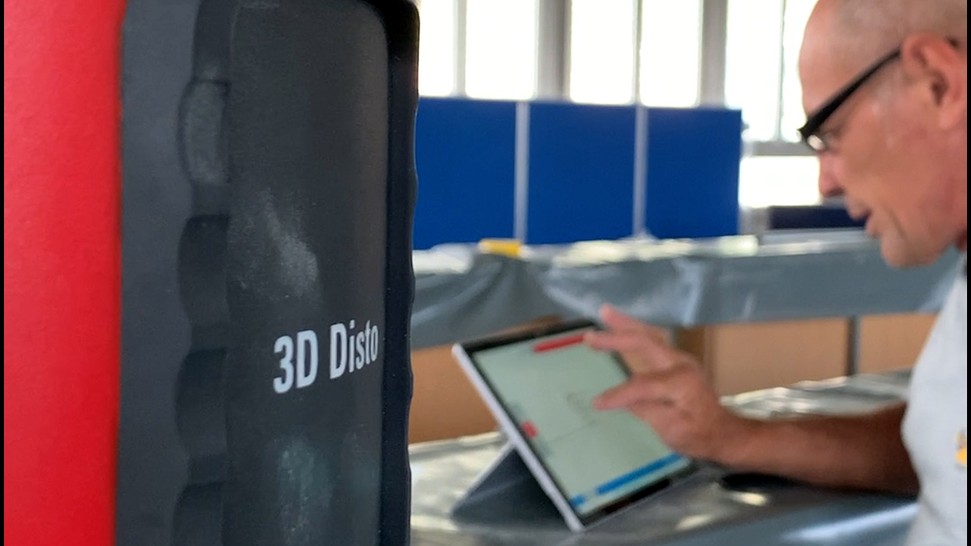 3D Disto und Tablette