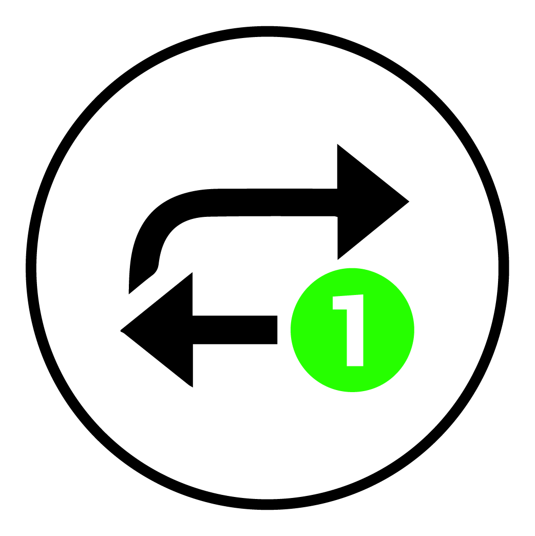 Icono vectorial de repetición