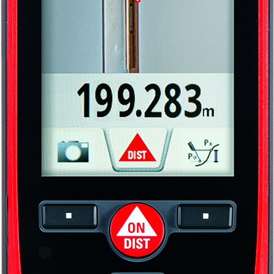 DISTO D810 Touch Interface Utilisateur Personnalisée
