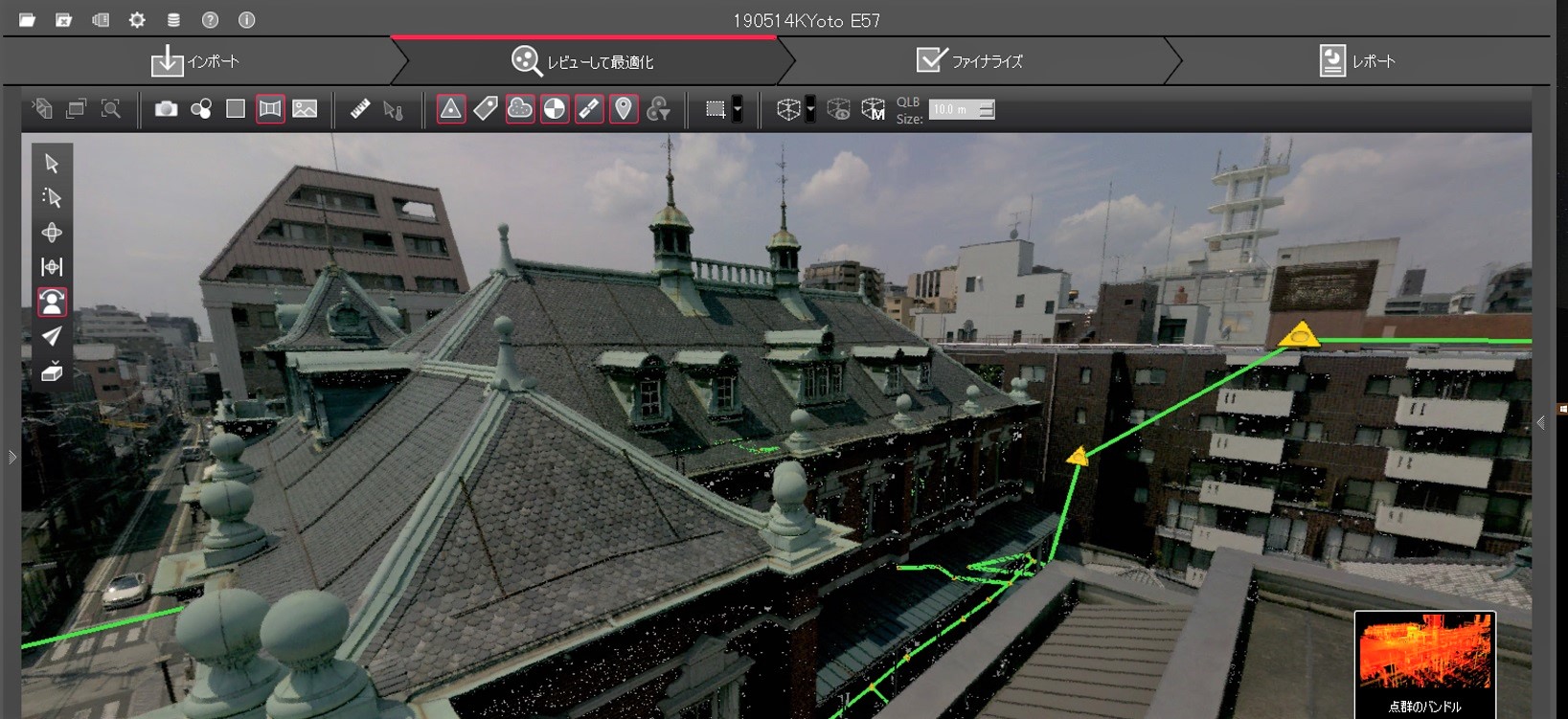 Point Cloud Data of the Kyoto Cultural Museum Acquired with BLK360
