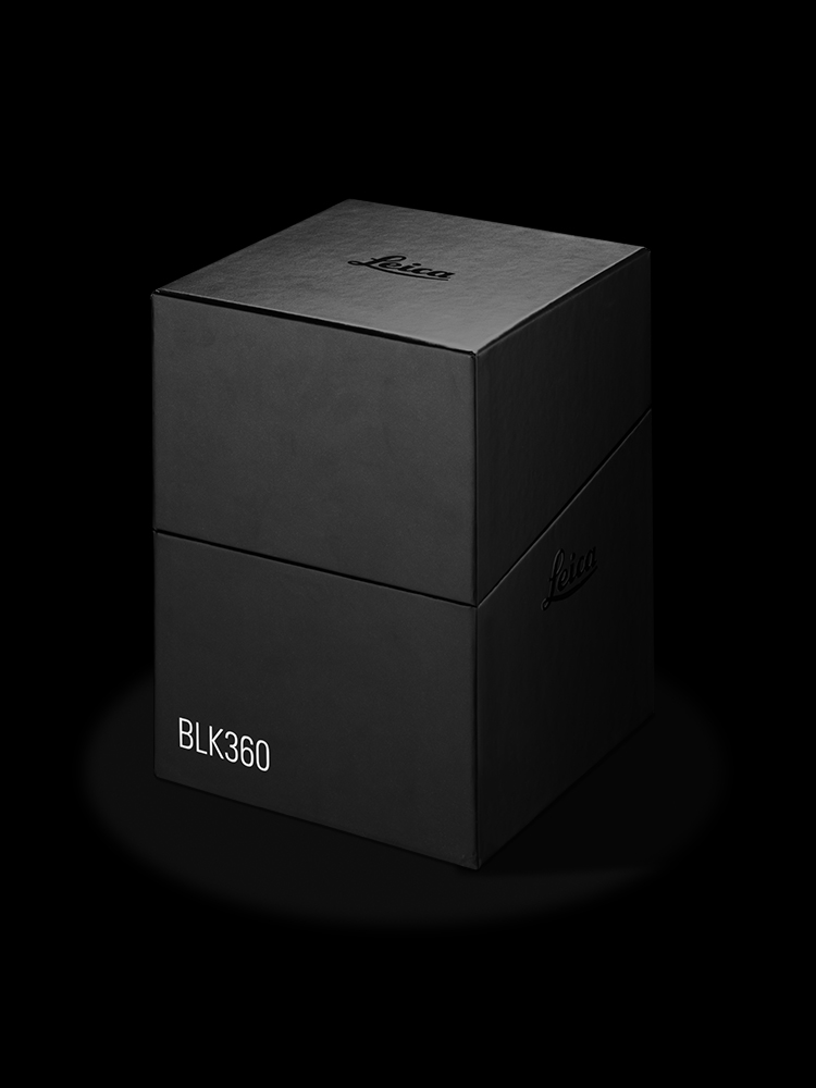 Caja del Leica BLK360
