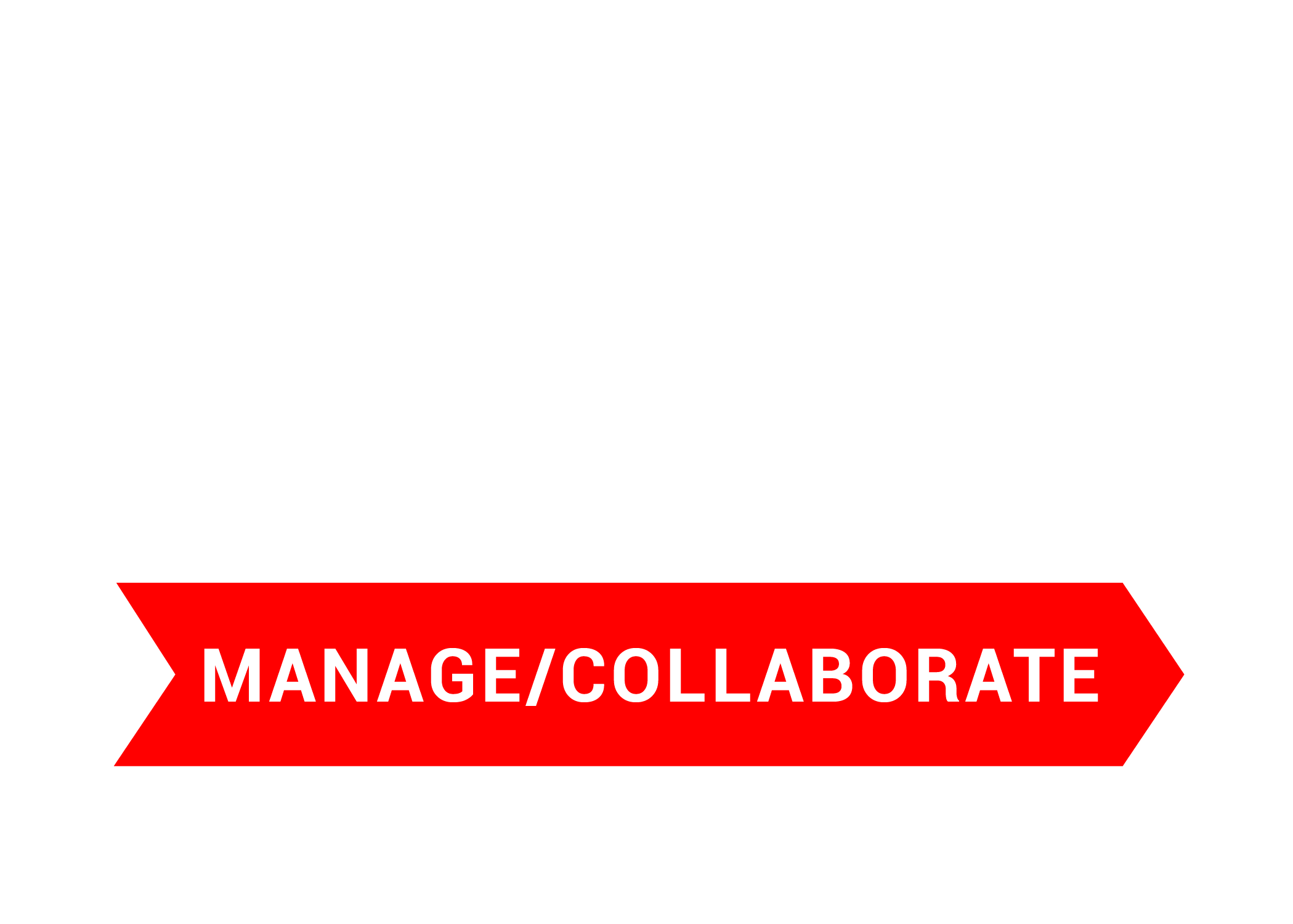 icono de gestión / colaboración