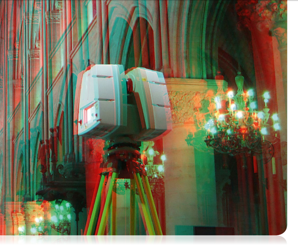 Scanning Notre Dame Cathedral