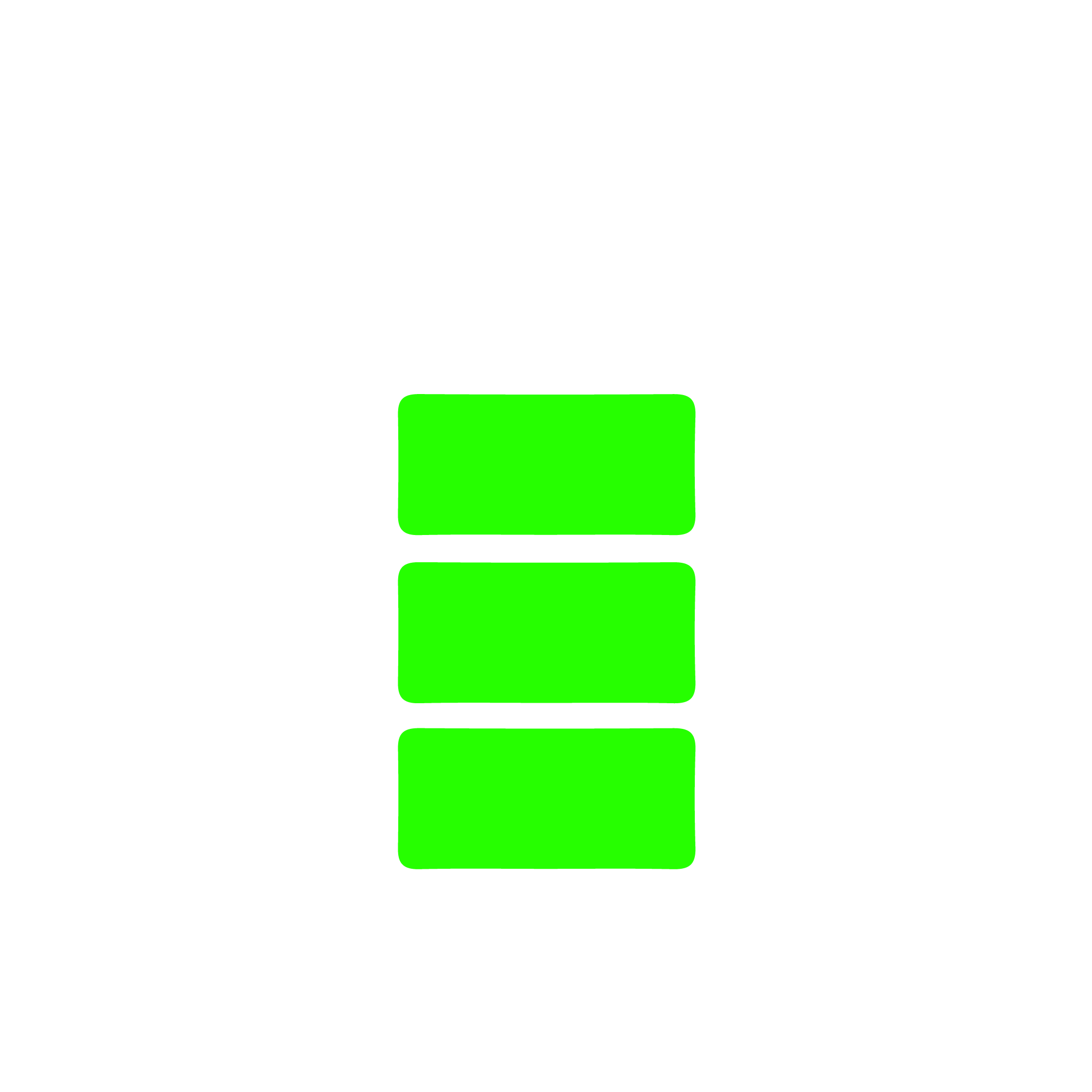Icono vectorial de batería