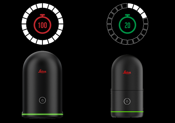 Comparison of capture speed between BLK360 and BLK360 G1