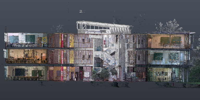 Point Cloud data of the Kempton Vocational School Center