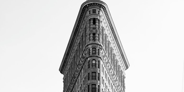 Flatiron building in New York City
