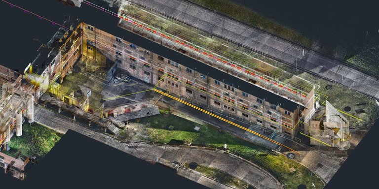 3D point cloud data from BLK2GO