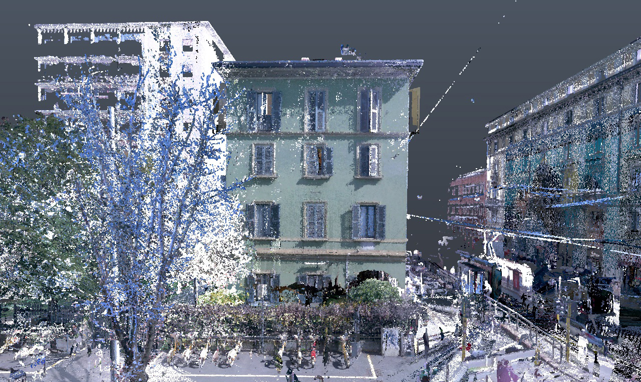 Nuvem de pontos DRM Architetti 