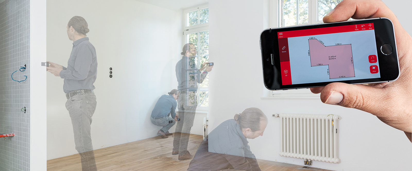 Leica DISTO Smart Room App