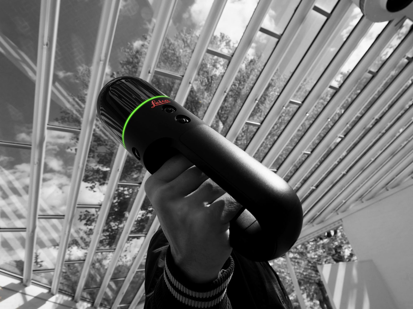 Met de BLK2GO in de hand