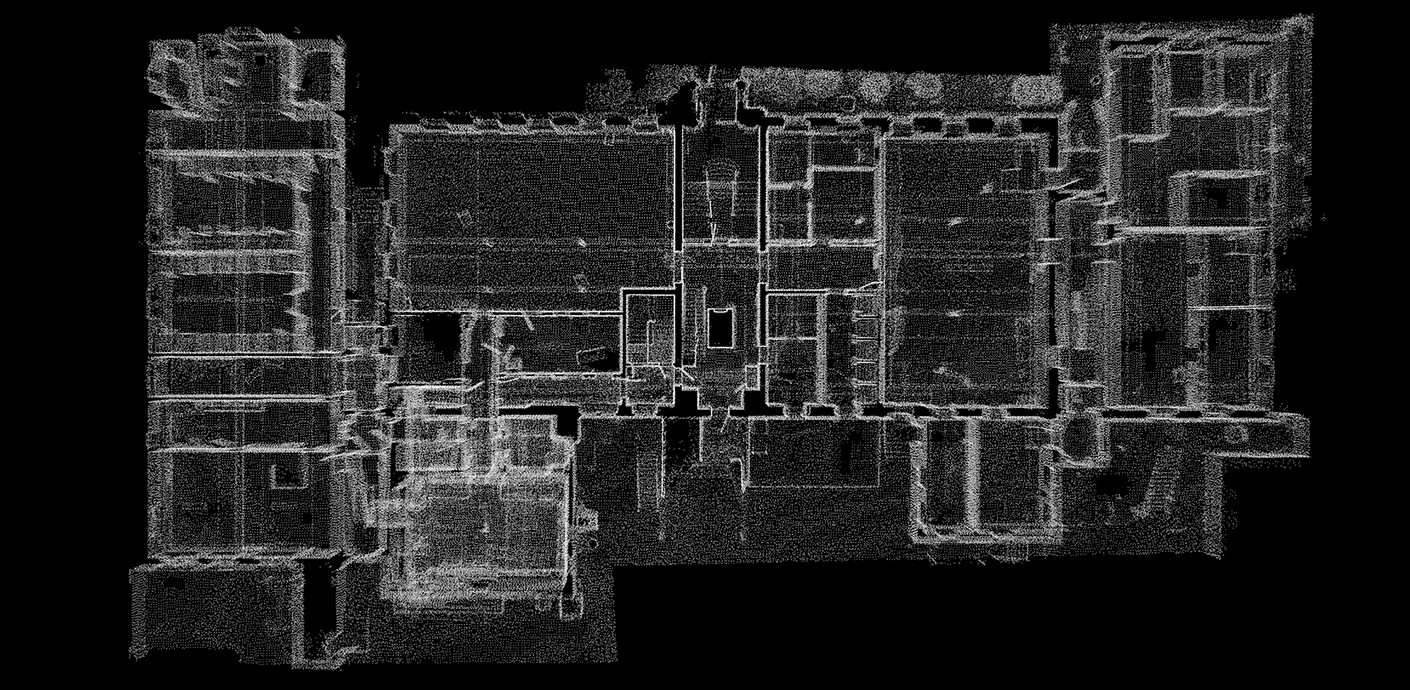 Leica BLK2GO Point Cloud of a building in New York City