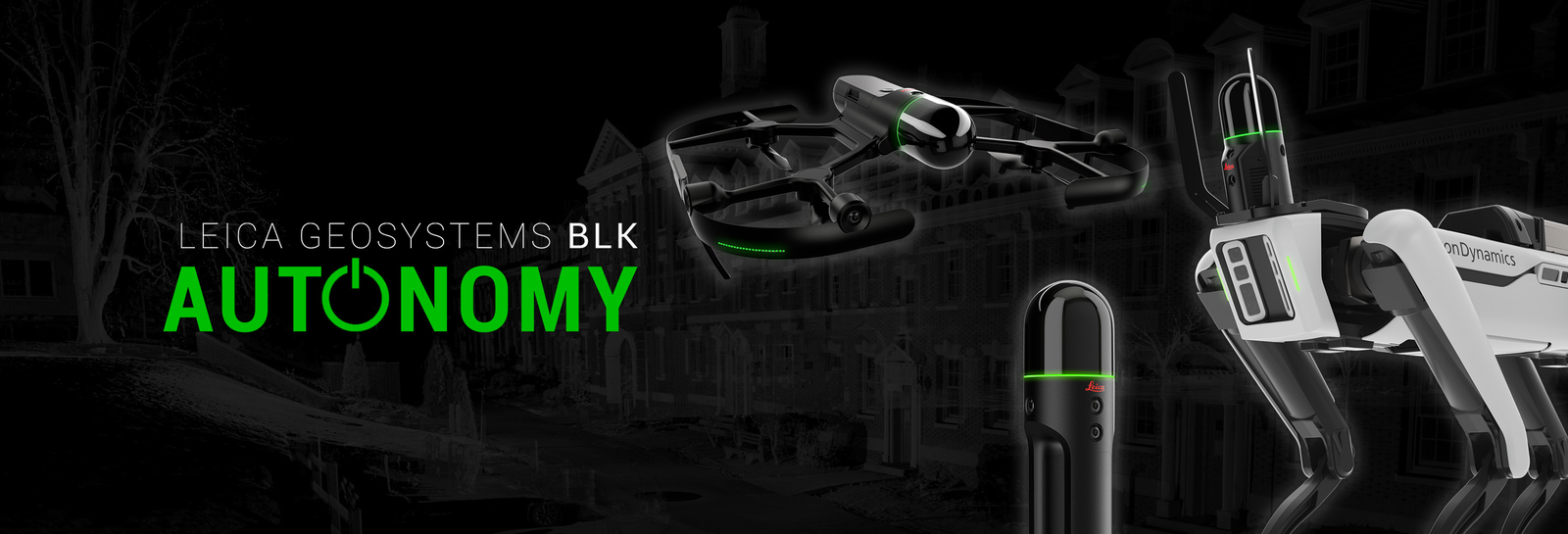 BLK2FLY, BLK2GO, and BLK ARC with BLK Autonomy logo