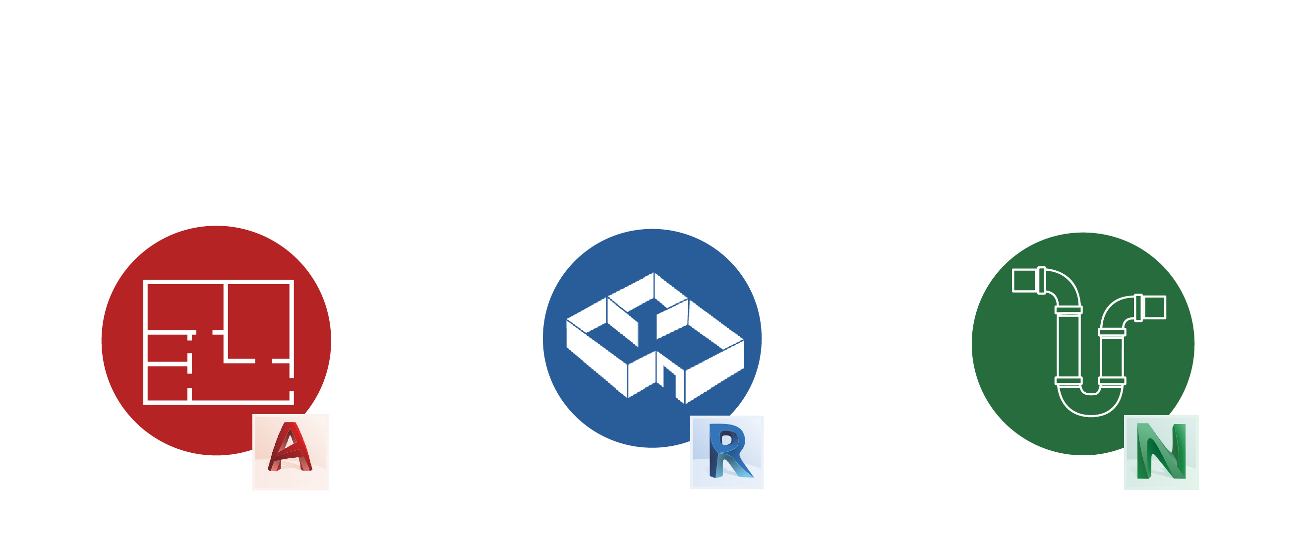 Autodesk-softwarepictogrammen