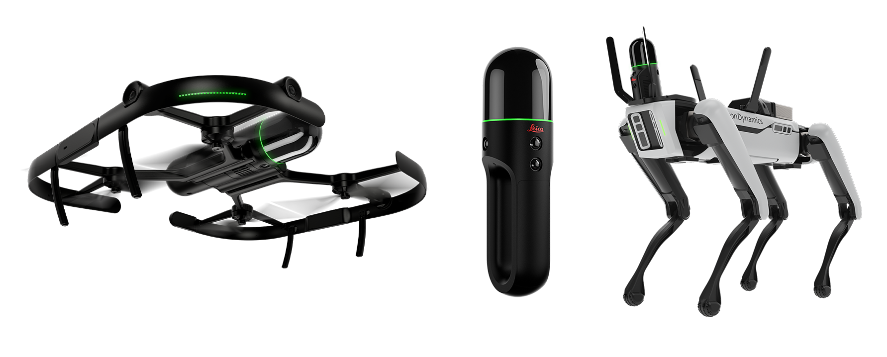 Leica BLK2FLY, Leica BLK2GO, and Leica BLK ARC