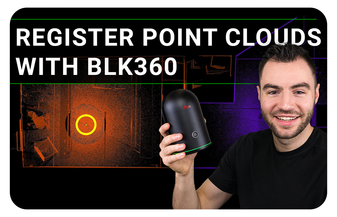 Register Point Clouds with BLK360