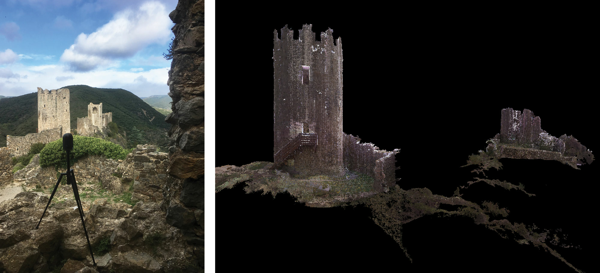 Les Quatre Chateaux Lastours