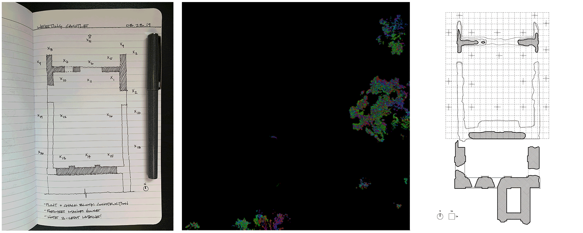 Weeting Castle Plan GIF