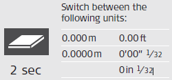 changing units