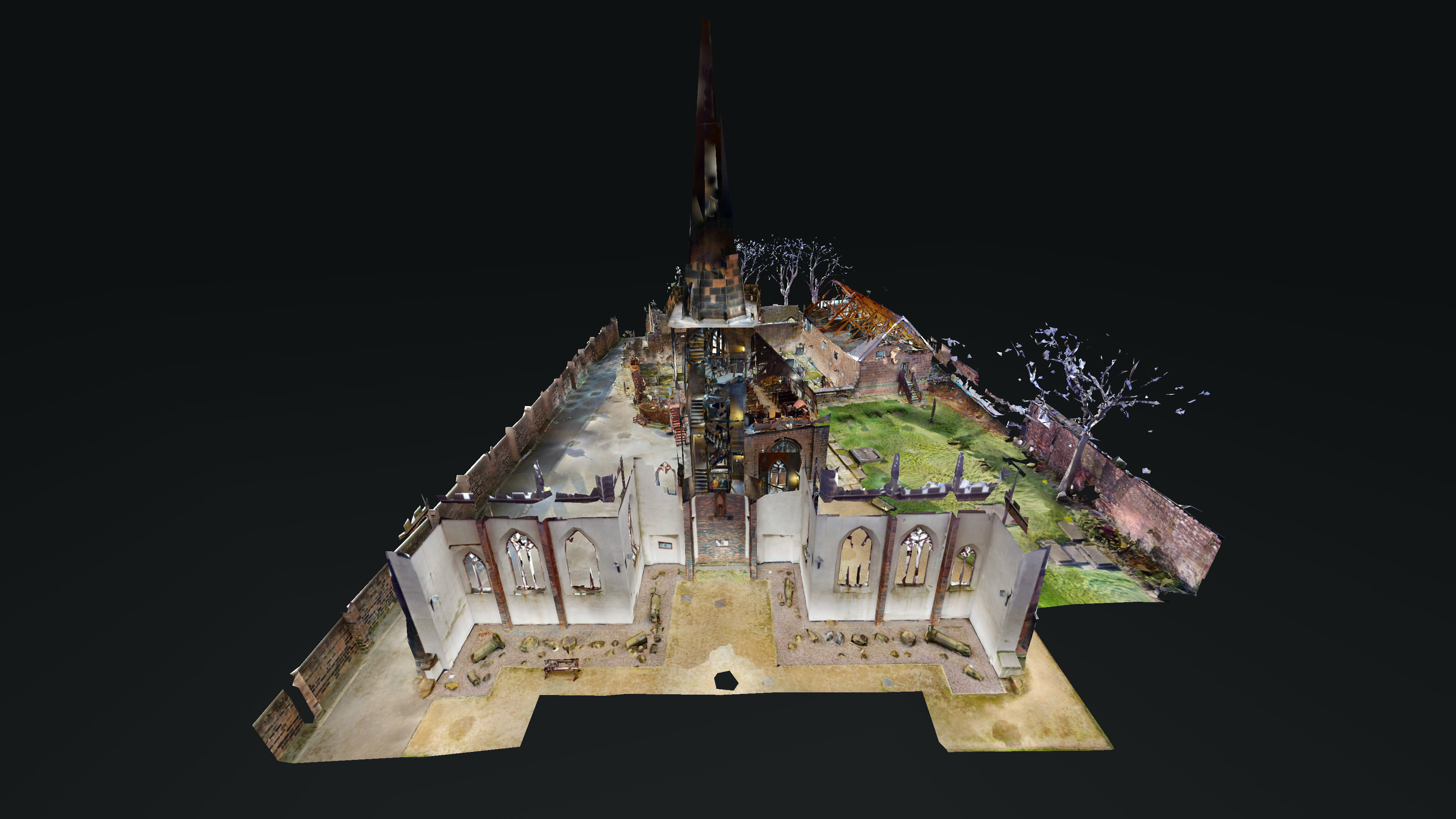 BLK360-Scan vom Birkenhead Priorat