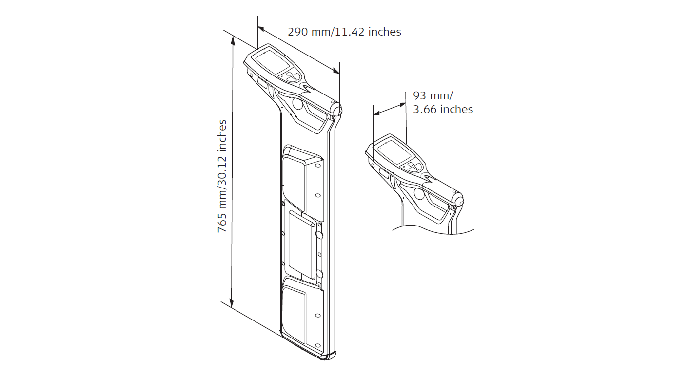 Leica DD Locator Dimensions