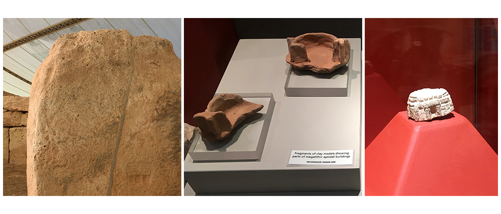 Mnajdra Graffito, Hagar Qim model, Ta Hagrat model