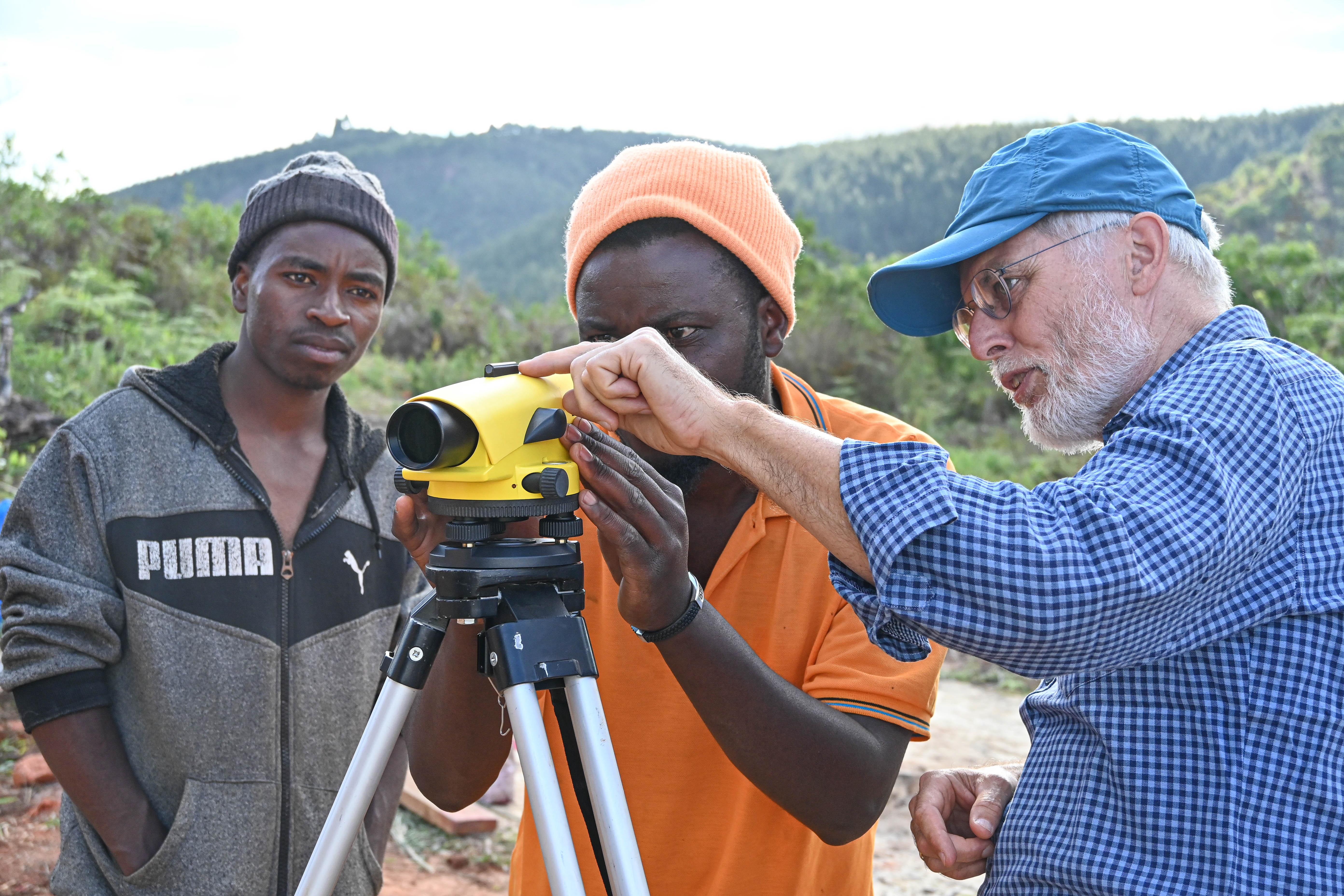 Leveling technology brings water to the village