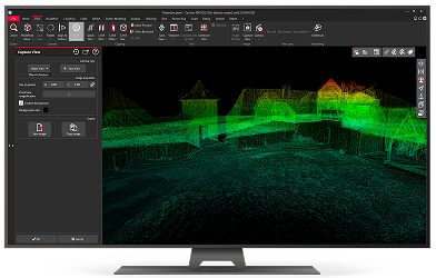 Dati scansione visibili su monitor