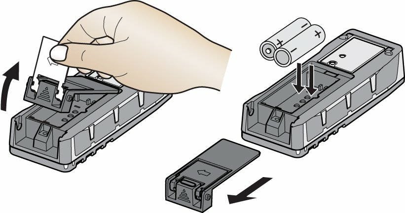 Disto D2 change Batteries