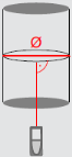 middle laser aim