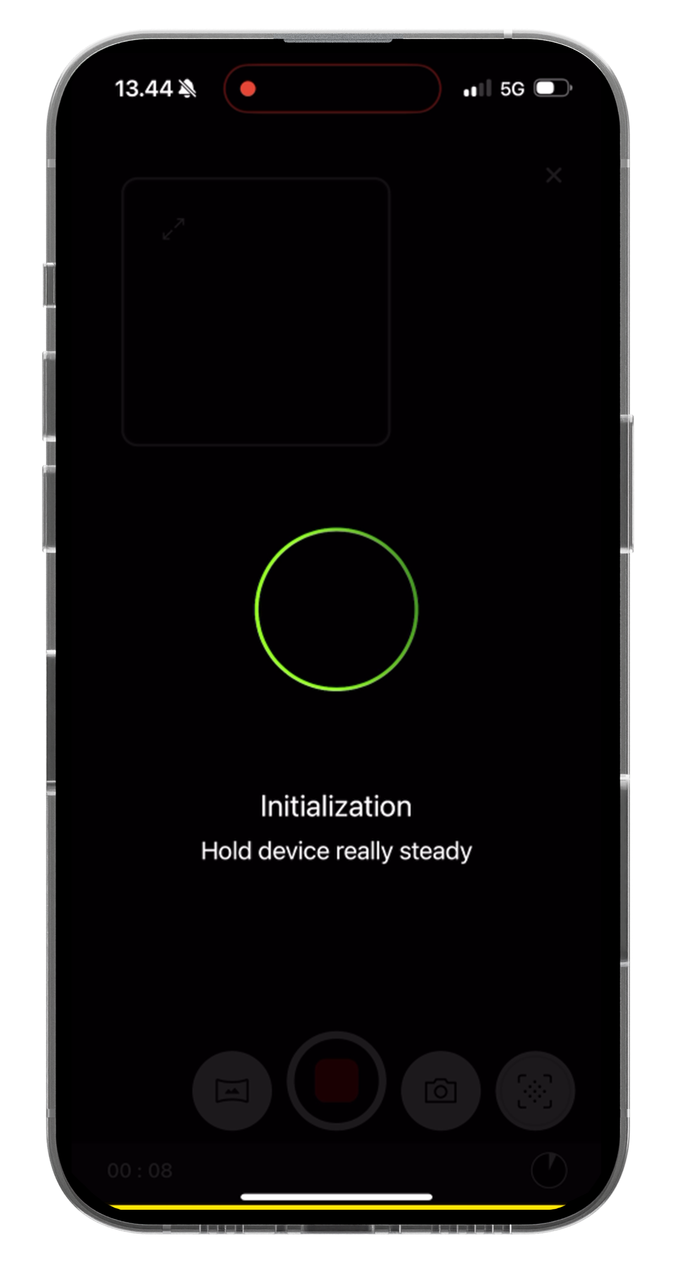 Initialisering på telefonen