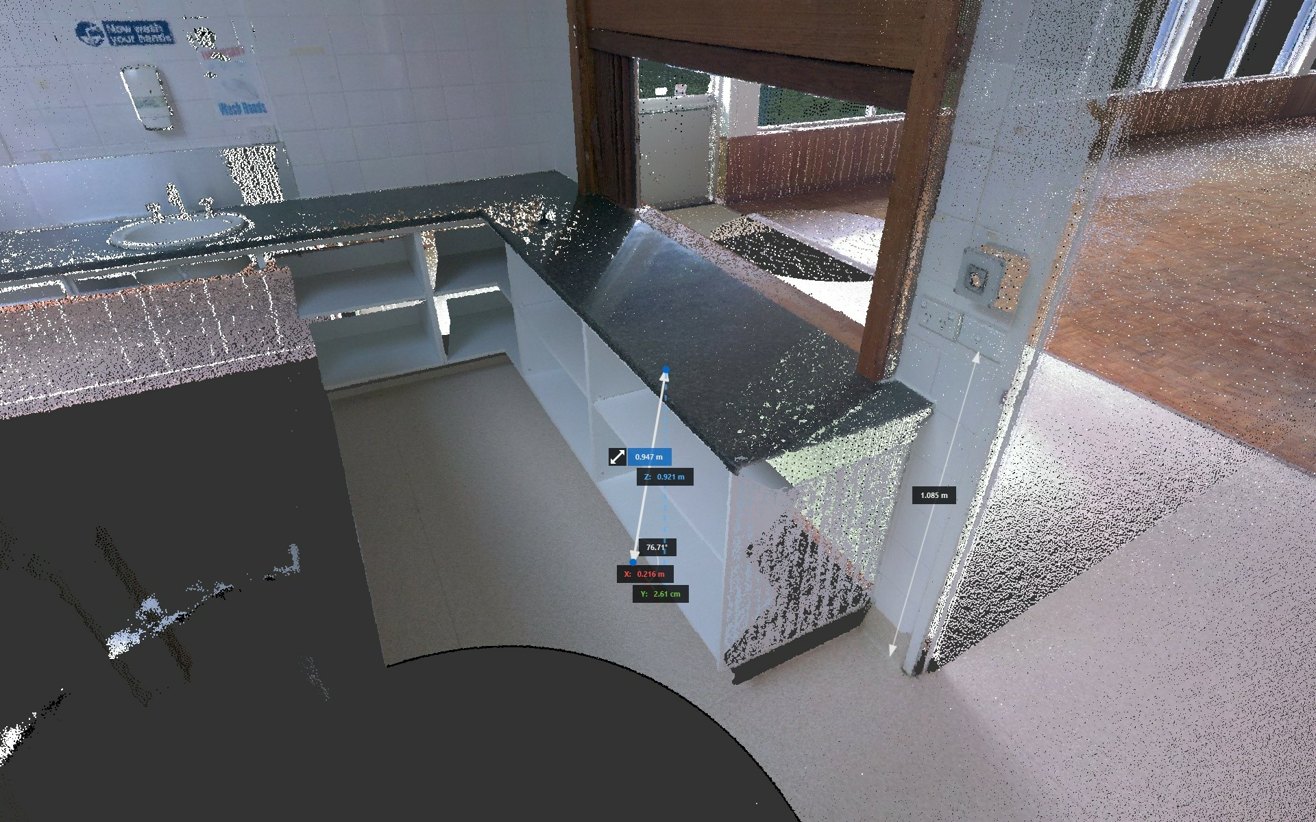 Kitchen wheelchair access measurements.
