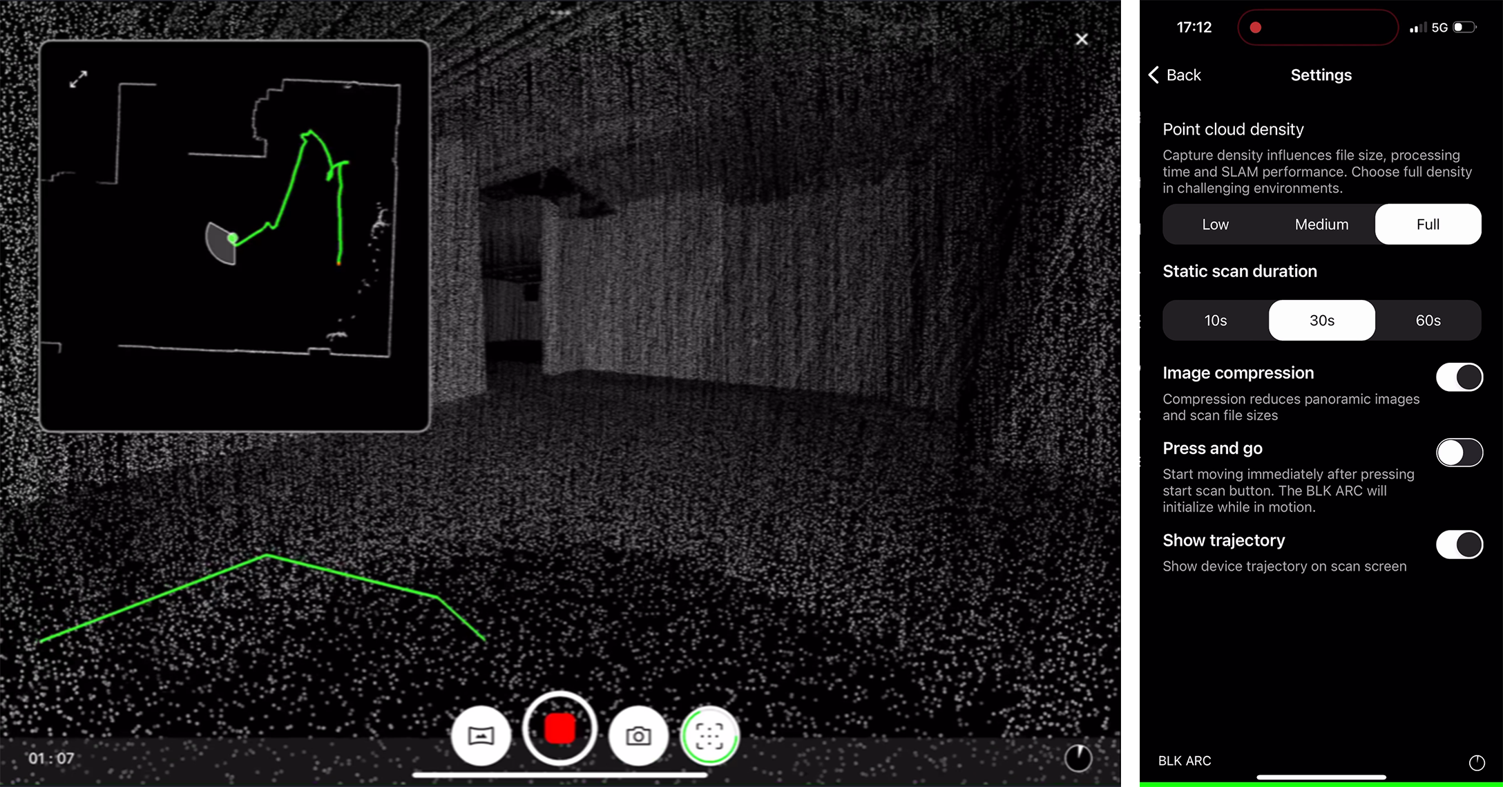 Mobiele Telefoon en Statisch Beeld van BLK ARC