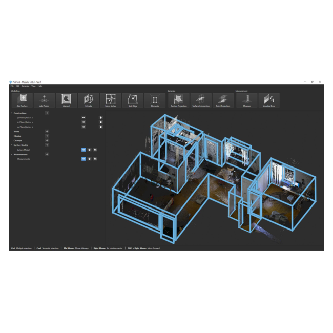 PinPoint 3D model scan