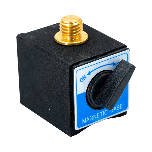 V-block magnetic mount for targets
