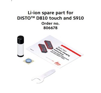 Li-ion Spare Part for the D810 Touch and S910
