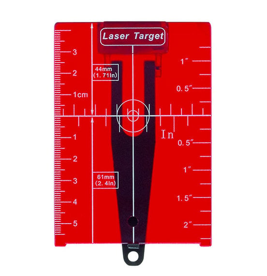 Red Target Plate