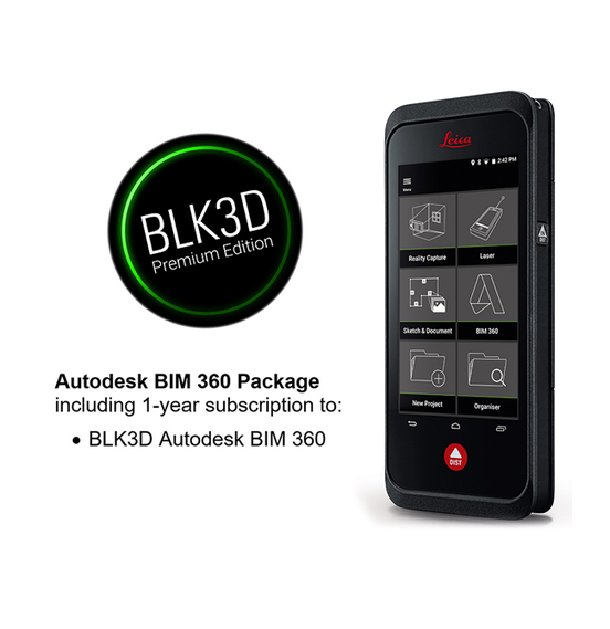 BLK3D Autodesk BIM 360 Paket