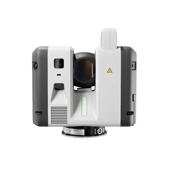 Vue de face du scanner laser RTC