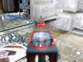 Leica GZM3 Countertop Target Plate 820943 in Use at Construction Site 