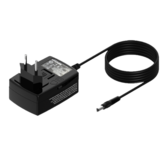 Adaptateur c.c./c.a. GEV192-9 gamme noire, avec fiche interchangeable
