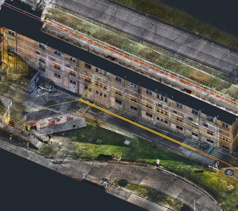 3D point cloud data from BLK2GO