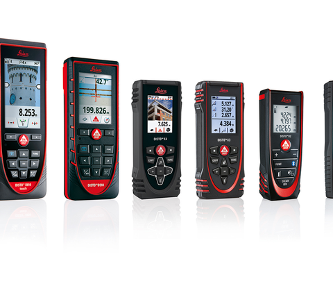 Leica DISTO devices grouped