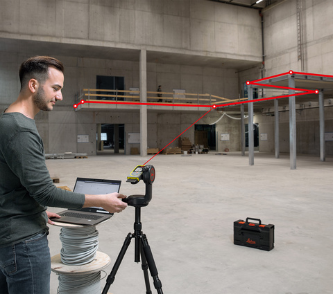Leica DISTO X6 DST360X laptop CAD