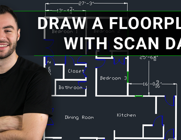 How to draw a floorplan with scan data video thumbnail