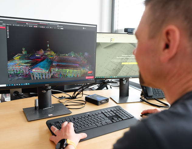 Vermessungsbüro Frommelt erstellt digitale Bestandspläne des Kurhauses Wiesbaden in wenigen Wochen