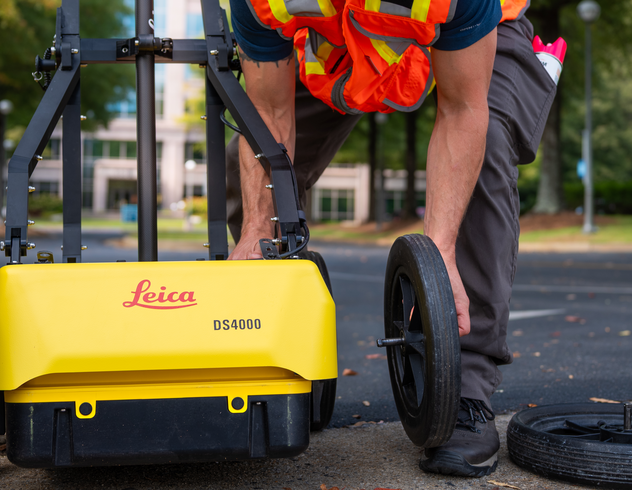 Leica DS4000 Ground Penetrating Radar