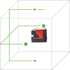 Lino L2P5 laser diagram